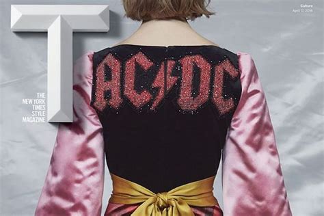 Gucci Incorporates AC/DC Logo Into Fall Fashion Line